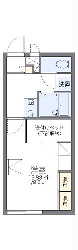 レオパレスやんばるの間取り