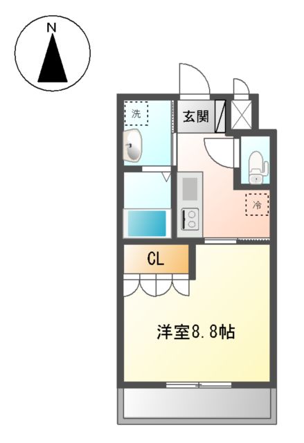 大鈴樹(オオベルジュ)の間取り