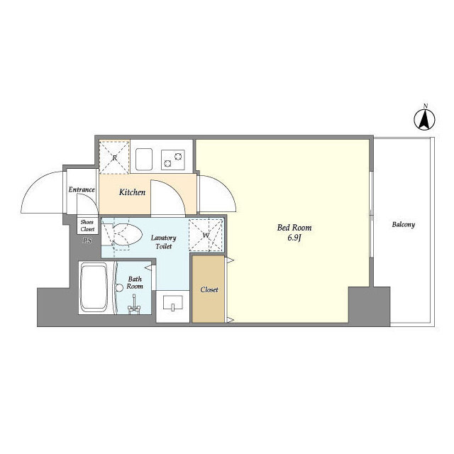アルファコート蕨7の間取り