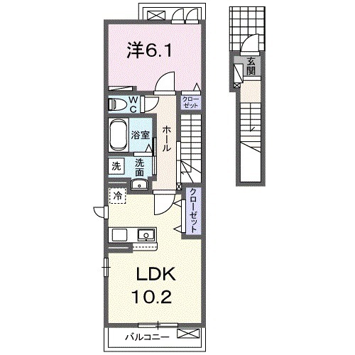 LUTAN 下戸の間取り