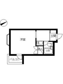 スカイコート中野南台の間取り
