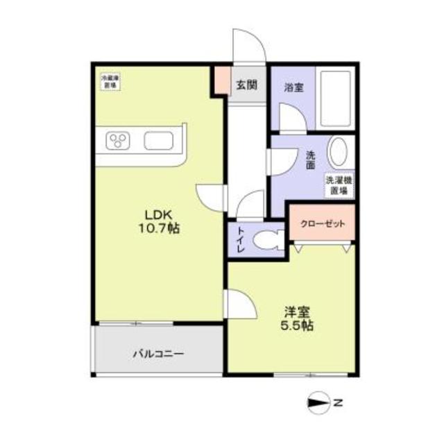 レナトスTAKUMIの間取り