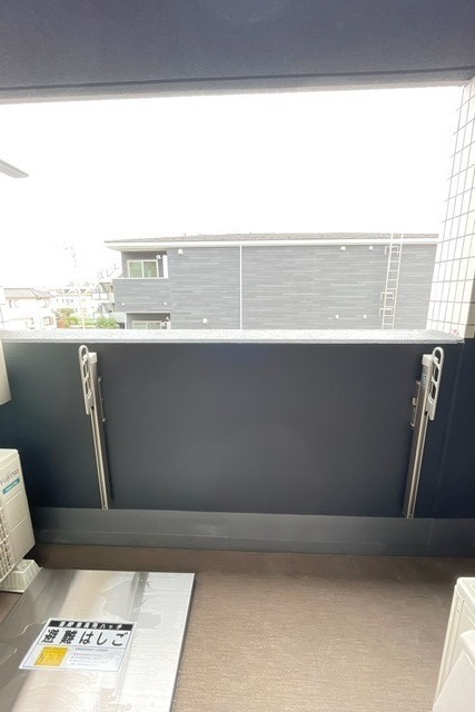 12/24 バルコニー