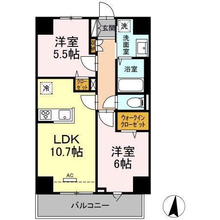 GRAND SOLEILの間取り