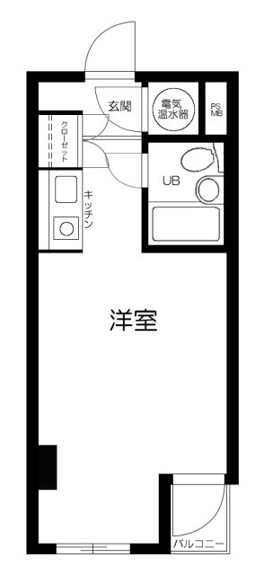 東新橋ビルの間取り