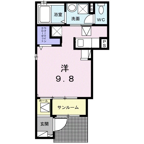 ココ・ラシックの間取り