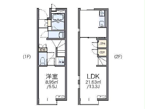 レオネクスト春日岡ファミリアの間取り