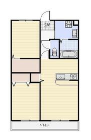 ウエストコート六軒の間取り