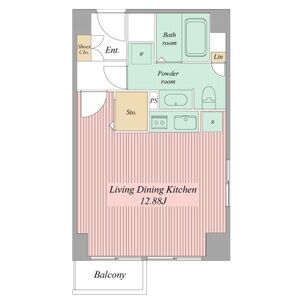 ミュプレ矢場町の間取り