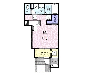 グラン ソレイユの間取り