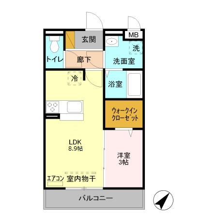 ロイヤルビューの間取り