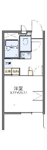 レオパレス延珠の間取り