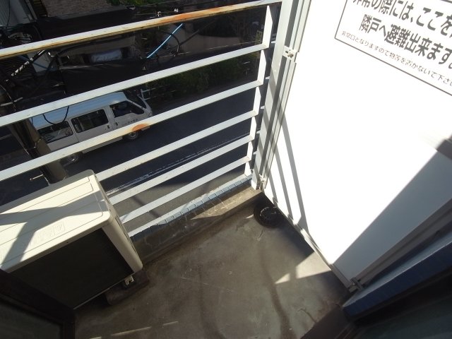 12/27 バルコニー