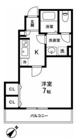 フォレスト ナカノの間取り