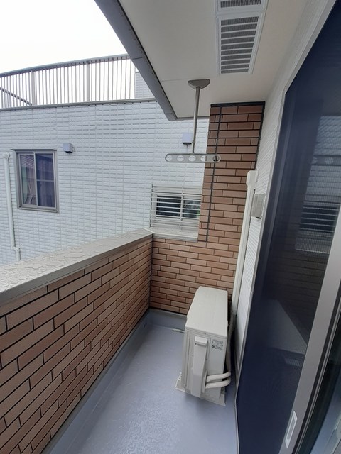 12/24 バルコニー