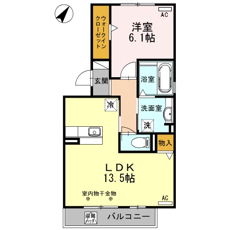 グランディールの間取り