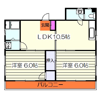 藤ビルの間取り
