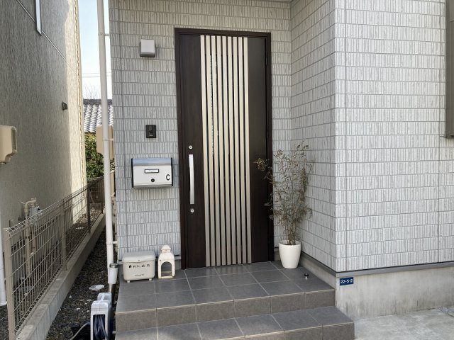 7/22 玄関