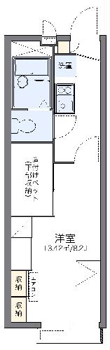 レオパレス和の間取り