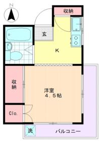 パレス関の間取り