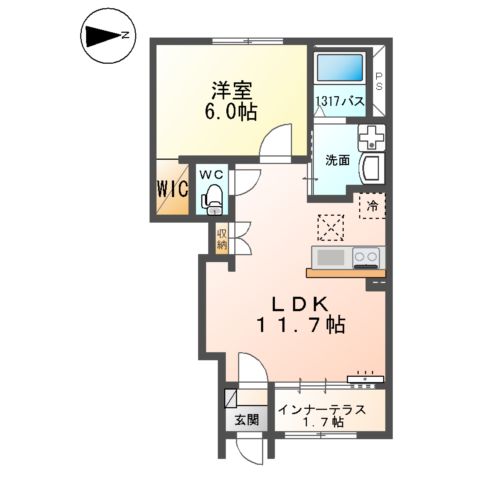 サンフォレスタの間取り