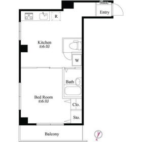 第六ホクシンビルの間取り