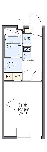 レオパレスFKⅡの間取り