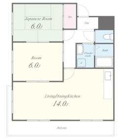 サンシティ千里丘の間取り