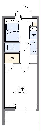 レオネクストサクシードの間取り