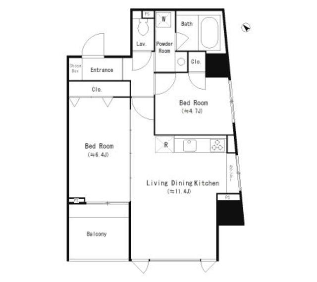 ユーストリア駒沢の間取り