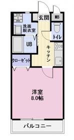 La plage 逢妻の間取り