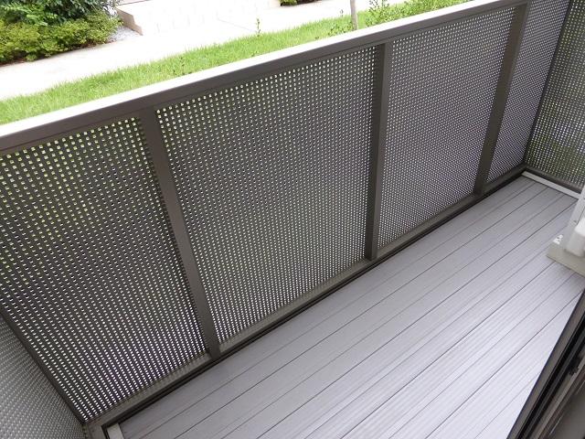 12/24 バルコニー