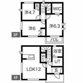 キャトルオランジュの間取り