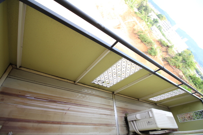 12/27 バルコニー