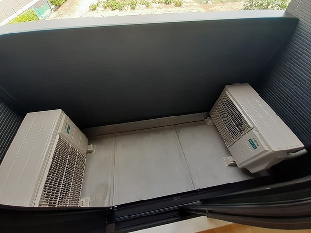 12/20 バルコニー