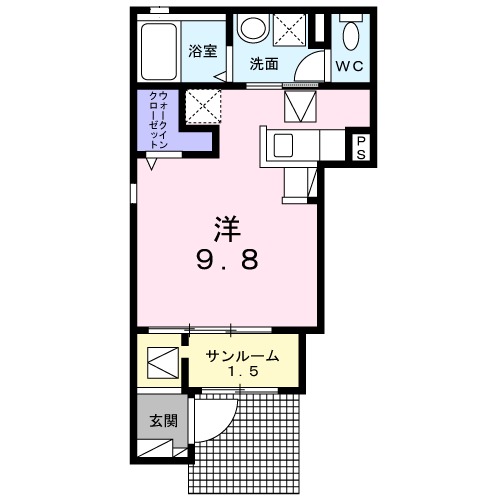 リバーサイド北斗台の間取り