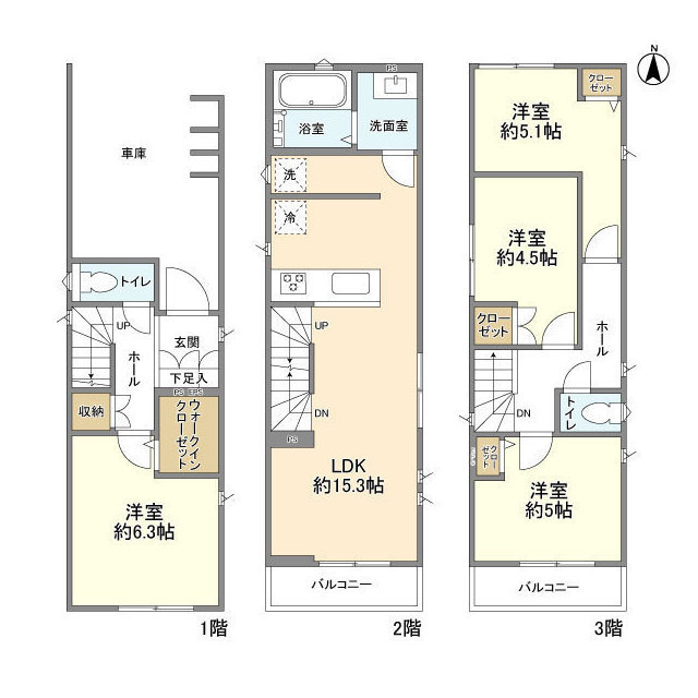 Kolet日進#44の間取り