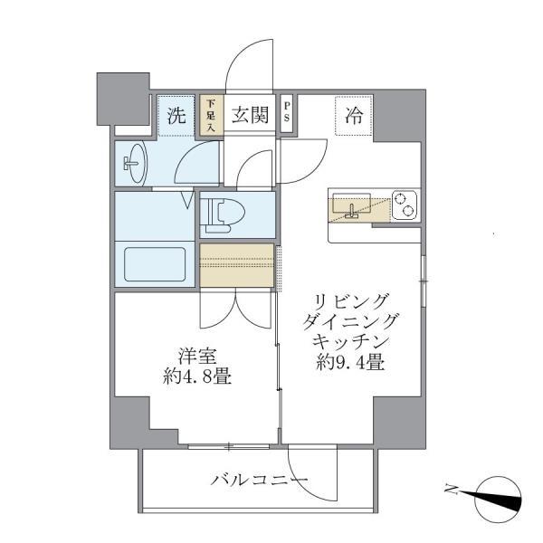 GRANSITE千代田富士見の間取り
