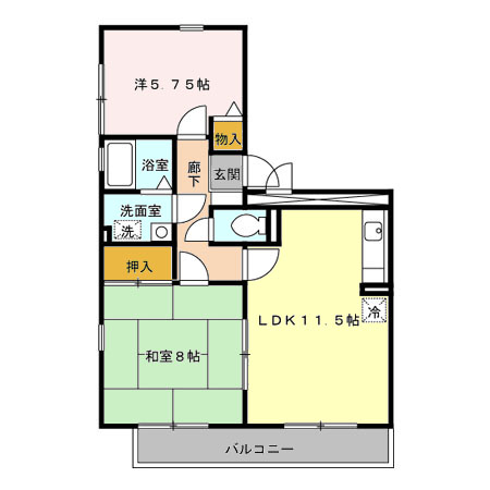 ロイヤルハイカムールSTの間取り