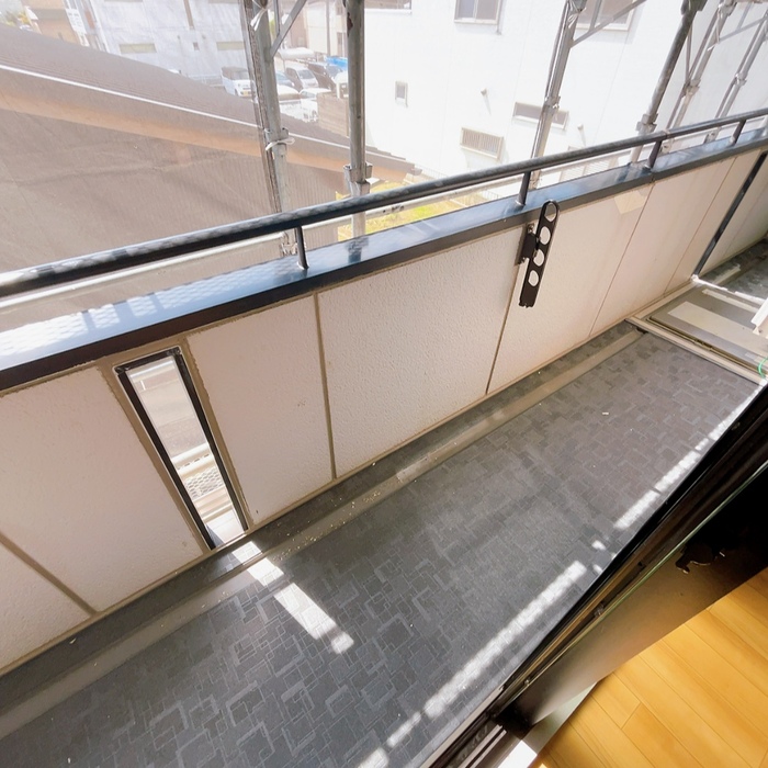 12/18 バルコニー