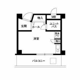 ロイヤルコート上池田の間取り