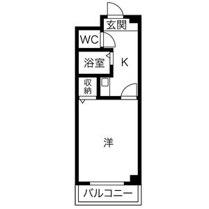 プチフラット千里山の間取り