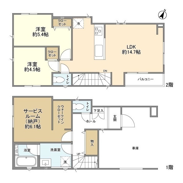 Kolet柴又#15の間取り