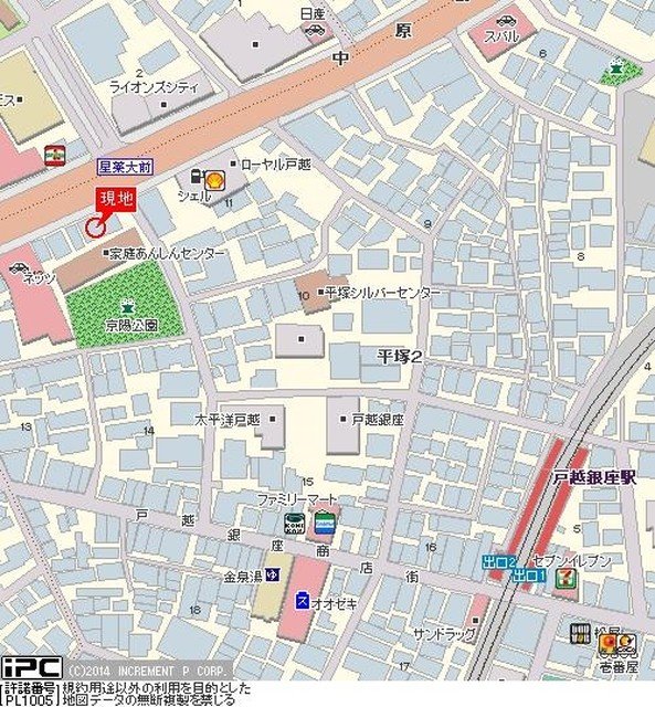 3/4 地図