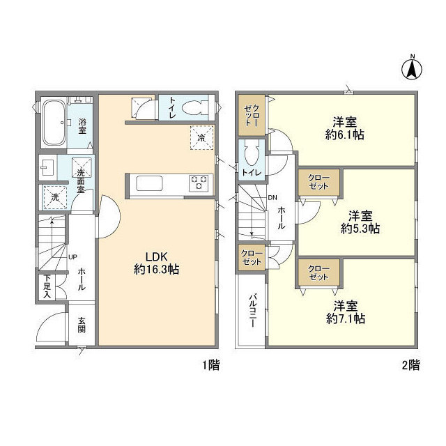 Kolet平塚の間取り