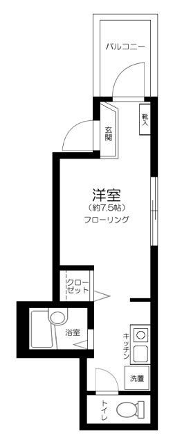 アルシオーネ町屋の間取り
