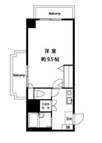 アサカシオン三軒茶屋の間取り