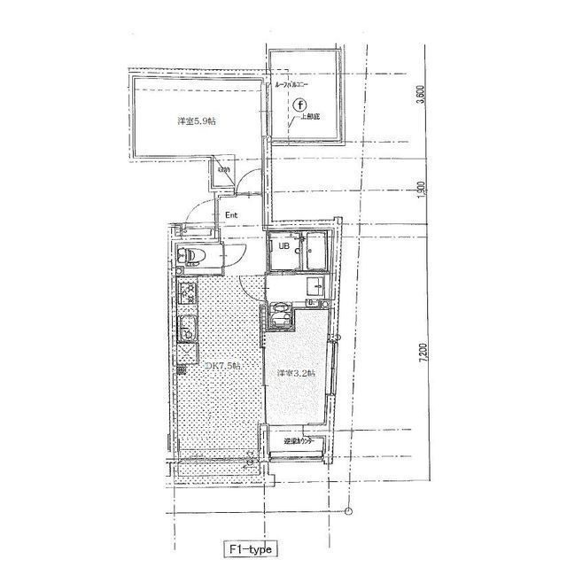 ミリアレジデンス早稲田山吹町の間取り
