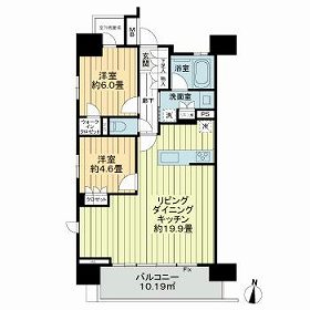 オープンレジデンシア名古屋菊井通の間取り