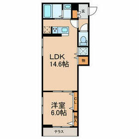 Blanc ciel (ブランシエル)の間取り